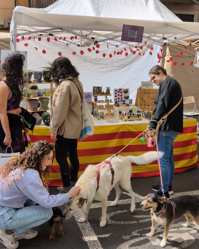 Descubre mi aventura en el market de Sant Jordi en Sants y todo lo que aprendí entre caos, cambios y imprevistos.